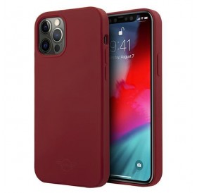 Mini MIHCP12MSLTRE iPhone 12/12 Pro 6,1" czerwony/red hard case Silicone Tone On Tone