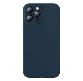 Baseus Liquid Gel Case Soft Flexible Rubber Cover for iPhone 13 Pro blue (ARYT000703)