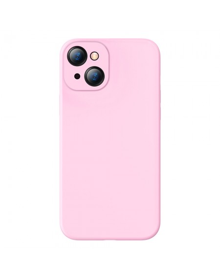 Baseus Liquid Gel Case silicone cover for iPhone 13 pink (ARYT000904)