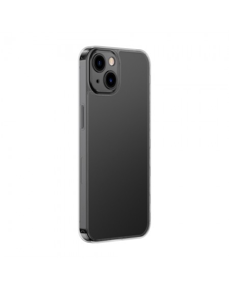 Baseus Frosted Glass Protective Case for iPhone 13 black (ARWS000301)
