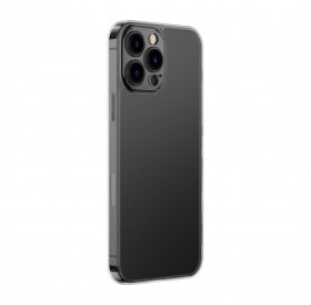 Baseus Frosted Glass Protective Case for iPhone 13 Pro Max black (ARWS000501)