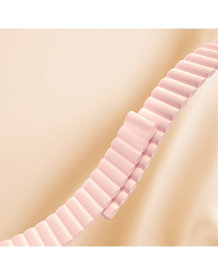 Kingxbar Magnetic Band Strap Watch Bracelet: Ultra / 8/7/6 / SE / 5/4/3/2 (49mm / 45mm / 44mm / 42mm) Magnetic Silicone Band Pink