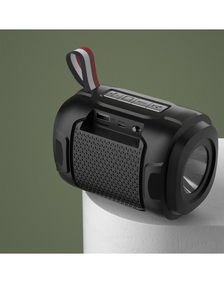 Dudao wireless Bluetooth 5.0 speaker 3W 500mAh black (Y1S-black)