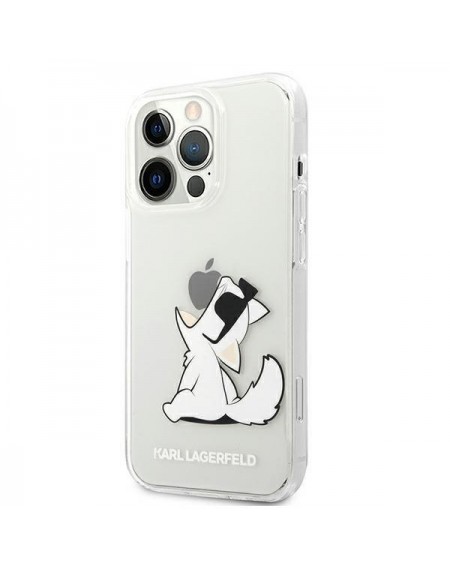 Karl Lagerfeld KLHCP13LCFNRC iPhone 13 Pro / 13 6,1" hardcase transparent Choupette Fun