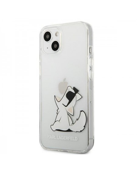 Karl Lagerfeld KLHCP13MCFNRC iPhone 13 6,1" hardcase transparent Choupette Fun