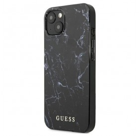 Guess GUHCP13SPCUMABK iPhone 13 mini 5,4" czarny/black hardcase Marble