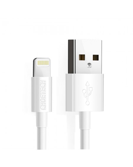 Choetech certified USB-A cable - Lightning MFI 1.8m white (IP0027)