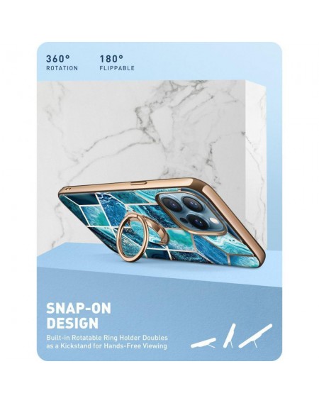 Supcase IBLSN COSMO SNAP IPHONE 13 PRO OCEAN BLUE