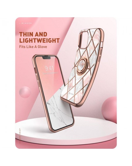 Supcase IBLSN COSMO SNAP IPHONE 13 MARBLE PINK