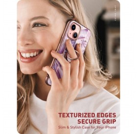 Supcase IBLSN COSMO SNAP IPHONE 13 MARBLE PURPLE