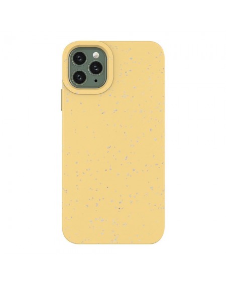 Eco Case Case for iPhone 11 Pro Max Silicone Cover Phone Cover Yellow