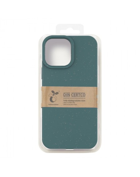 Eco Case Case for iPhone 12 Pro Silicone Cover Phone Cover Green
