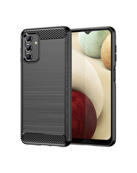 Carbon Case Flexible Cover Sleeve for Samsung Galaxy A13 5G black
