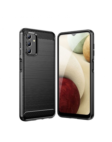 Carbon Case Flexible Cover Sleeve for Samsung Galaxy A13 5G black
