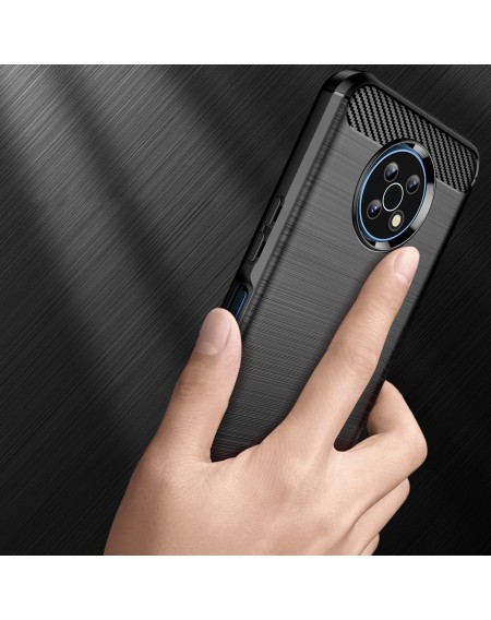 Carbon Case Flexible cover for Nokia G50 black