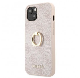 Guess GUHCP13S4GMRPI iPhone 13 mini 5,4" różowy/pink hardcase 4G with ring stand