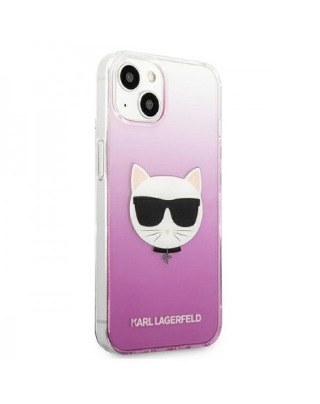 Karl Lagerfeld KLHCP13MCTRP iPhone 13 6,1" hardcase różowy/pink Choupette Head