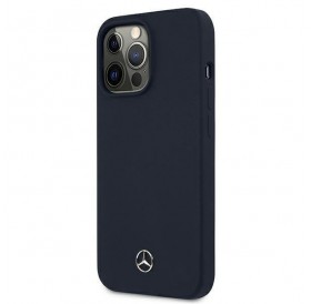 Mercedes MEHCP13LSILNA iPhone 13 Pro / 13 6,1" granatowy/navy hardcase Silicone Line