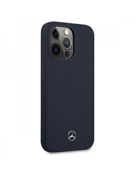 Mercedes MEHCP13LSILNA iPhone 13 Pro / 13 6,1" granatowy/navy hardcase Silicone Line