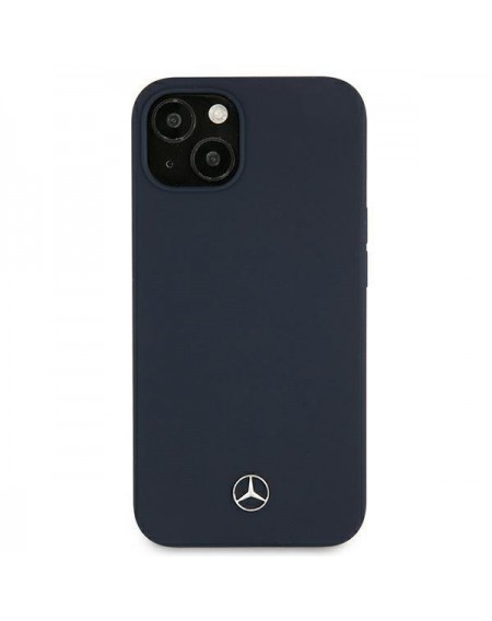 Mercedes MEHCP13MSILNA iPhone 13 6,1" granatowy/navy hardcase Silicone Line