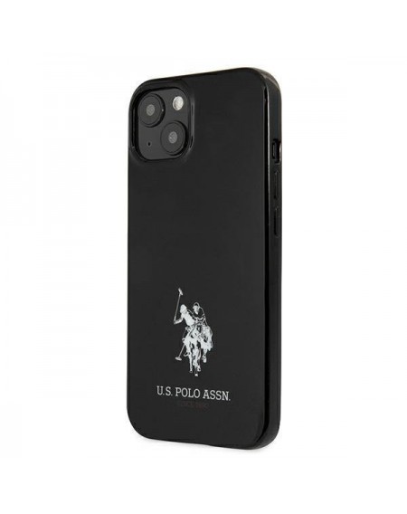 US Polo USHCP13MUMHK iPhone 13 6,1" czarny/black hardcase Horses Logo