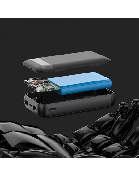 Dudao Portable USB Power Bank 10000mAh White (K3Pro mini)