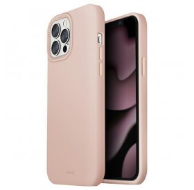 UNIQ etui Lino Hue iPhone 13 Pro Max 6,7" różowy/blush pink MagSafe