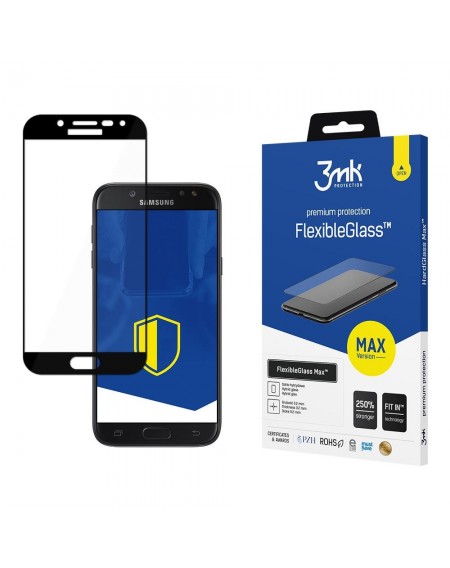 Samsung Galaxy J5 2017 Black - 3mk FlexibleGlass Max™
