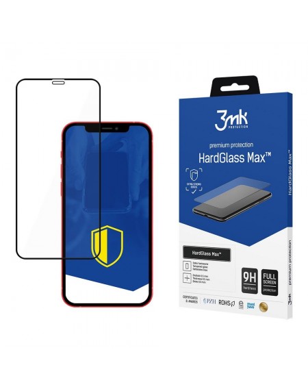 Apple iPhone 12 Mini Black - 3mk HardGlass Max™