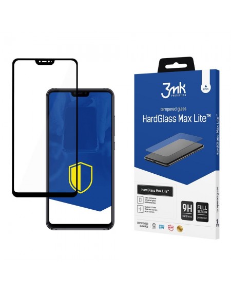 Xiaomi Mi8 Lite Black - 3mk HardGlass Max Lite™