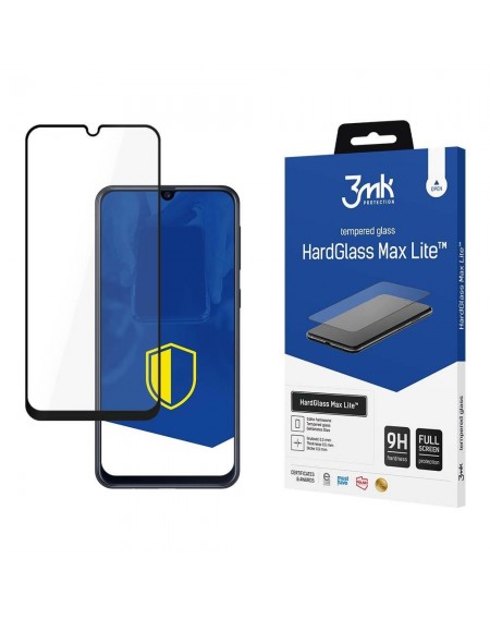 Samsung Galaxy M21 Black - 3mk HardGlass Max Lite™
