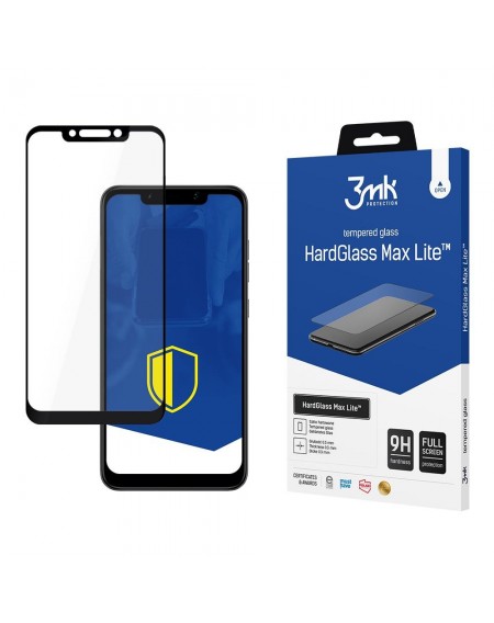 Xiaomi Pocophone F1 Black - 3mk HardGlass Max Lite™