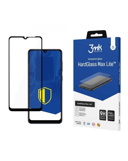 Samsung Galaxy A12 / A32 5G Black - 3mk HardGlass Max Lite ™