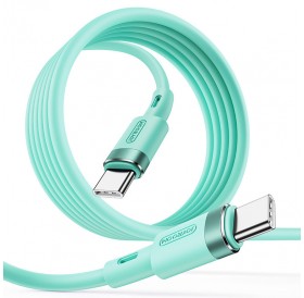 Joyroom cable USB Type C - USB Type C PD 60W 1.2m green (S-1230N9)