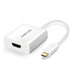 Ugreen adapter USB Type C (male) - HDMI (female) white (40273)