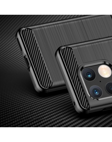 Carbon Case Flexible cover for OnePlus 10 Pro black