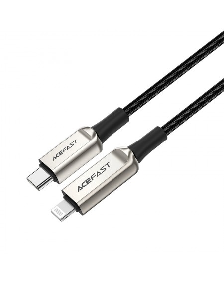 Acefast cable MFI USB Type C - Lightning 1.2m, 30W, 3A silver (C6-01 silver)