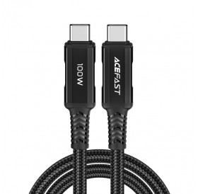 Acefast cable USB Type C - USB Type C 2m, 100W (20V / 5A) black (C4-03 Black)