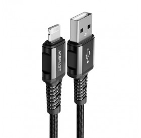 Acefast cable MFI USB - Lightning 1.2m, 2.4A black (C1-02 black)