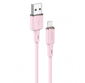 Acefast MFI USB cable - Lightning 1.2m, 2.4A pink (C2-02 pink)