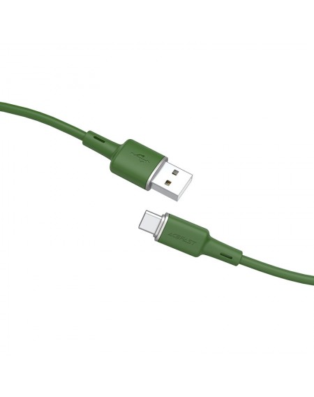 Acefast USB cable - USB Type C 1.2m, 3A green (C2-04 oliver green)