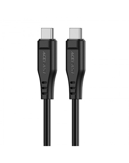 Acefast cable USB Type C - USB Type C 1.2m, 60W (20V / 3A) black (C3-03 black)