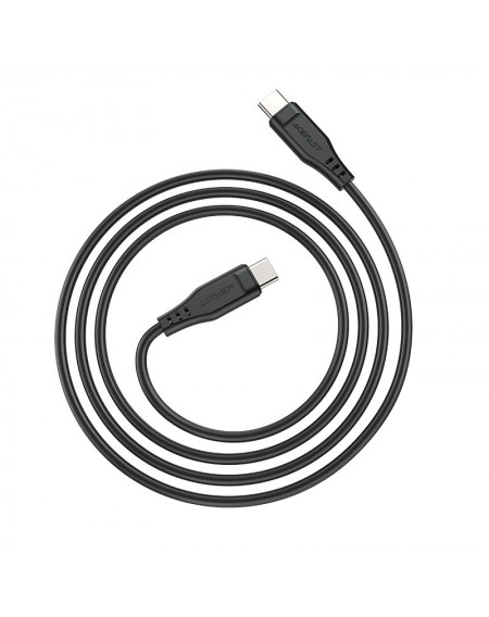 Acefast cable USB Type C - USB Type C 1.2m, 60W (20V / 3A) black (C3-03 black)