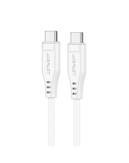 Acefast cable USB Type C - USB Type C 1.2m, 60W (20V / 3A) white (C3-03 white)