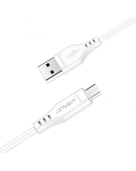 Acefast USB cable - micro USB 1.2m, 2.4A black (C3-09 black)