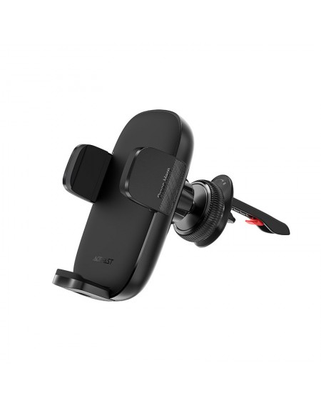 Acefast automatic phone holder for windshield, cockpit and air vent with Qi 15W wireless charger black (D10)