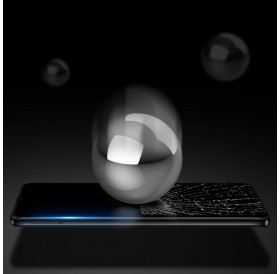 Dux Ducis 10D Tempered Glass 9H full screen tempered glass with frame Motorola Moto E20 black (case friendly)