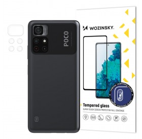 Wozinsky Camera Glass 9H Full Camera Tempered Glass for Xiaomi Poco M4 Pro 5G Camera
