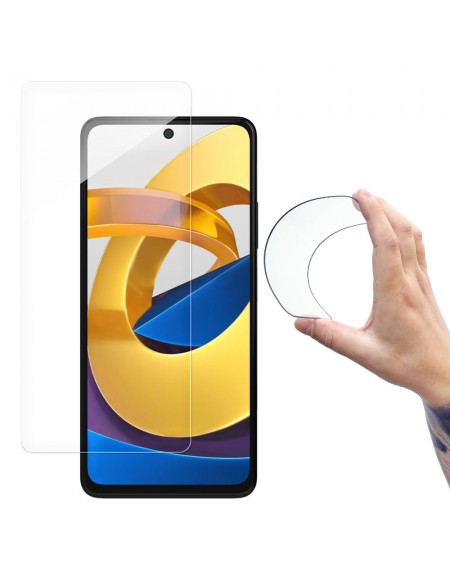 Wozinsky Nano Flexi Hybrid Flexible Glass Film Xiaomi Poco M4 Pro Tempered Glass