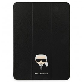 Karl Lagerfeld KLFC11OKHK iPad 11" Pro 2021 Book Cover czarny/black Saffiano Karl Head
